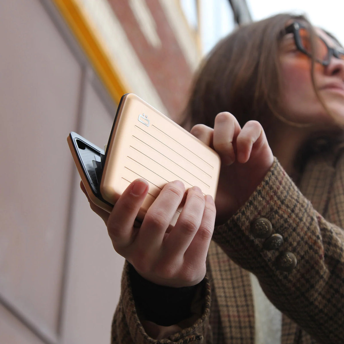 Portefeuille - RFID Smart Case V2 Rose Gold