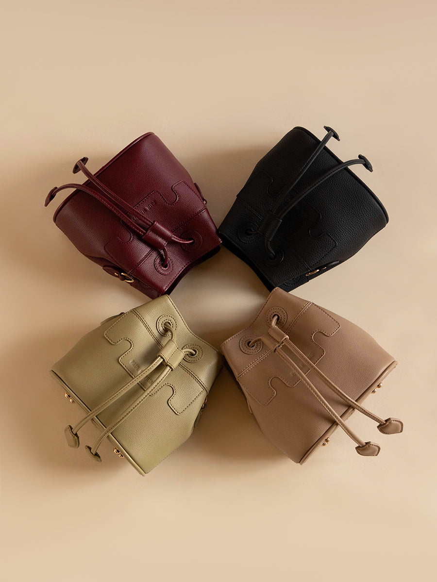 Mini Sac Seau - Capucine XS - Pourpre