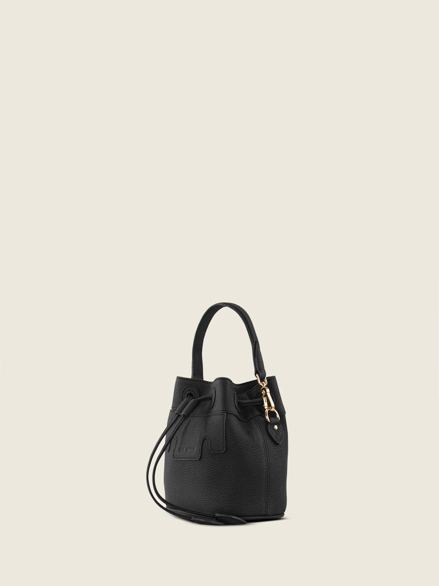 Mini Sac Seau - Capucine XS - Noir Charbon