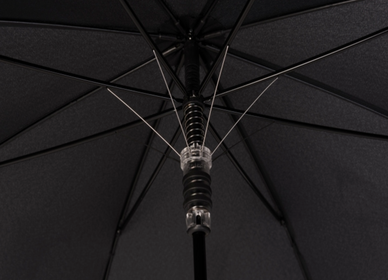 Parapluie canne - check beige