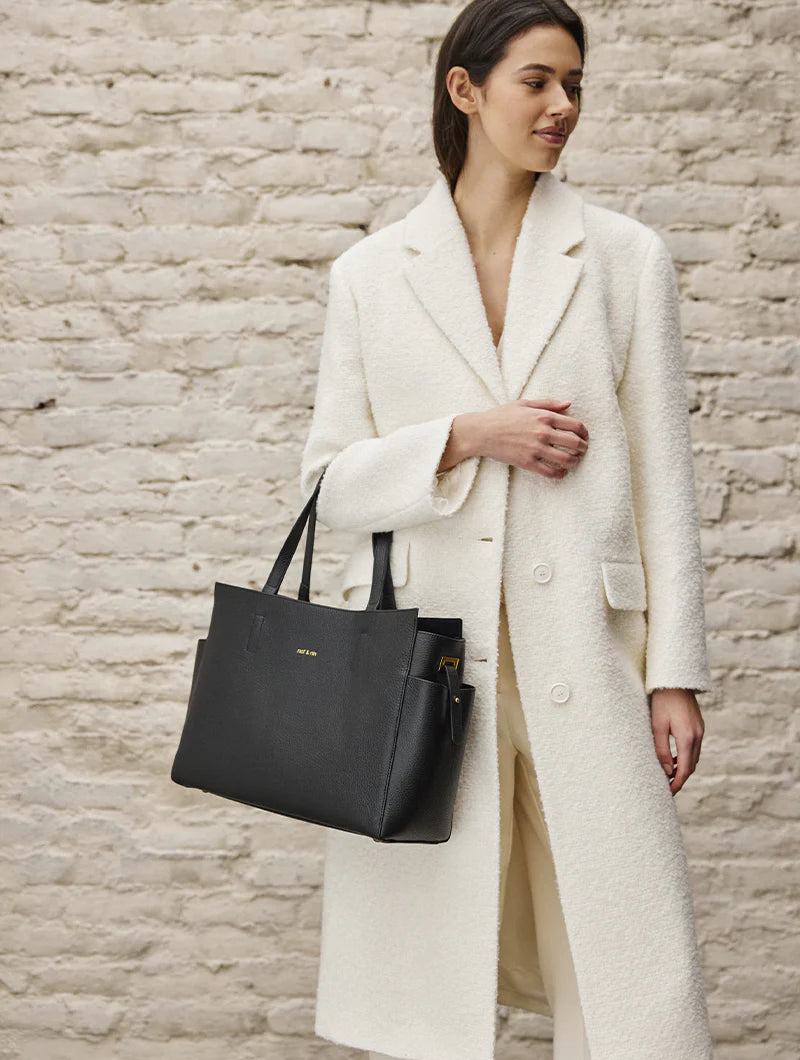 Sac Cabas - Dakota Noir grainé