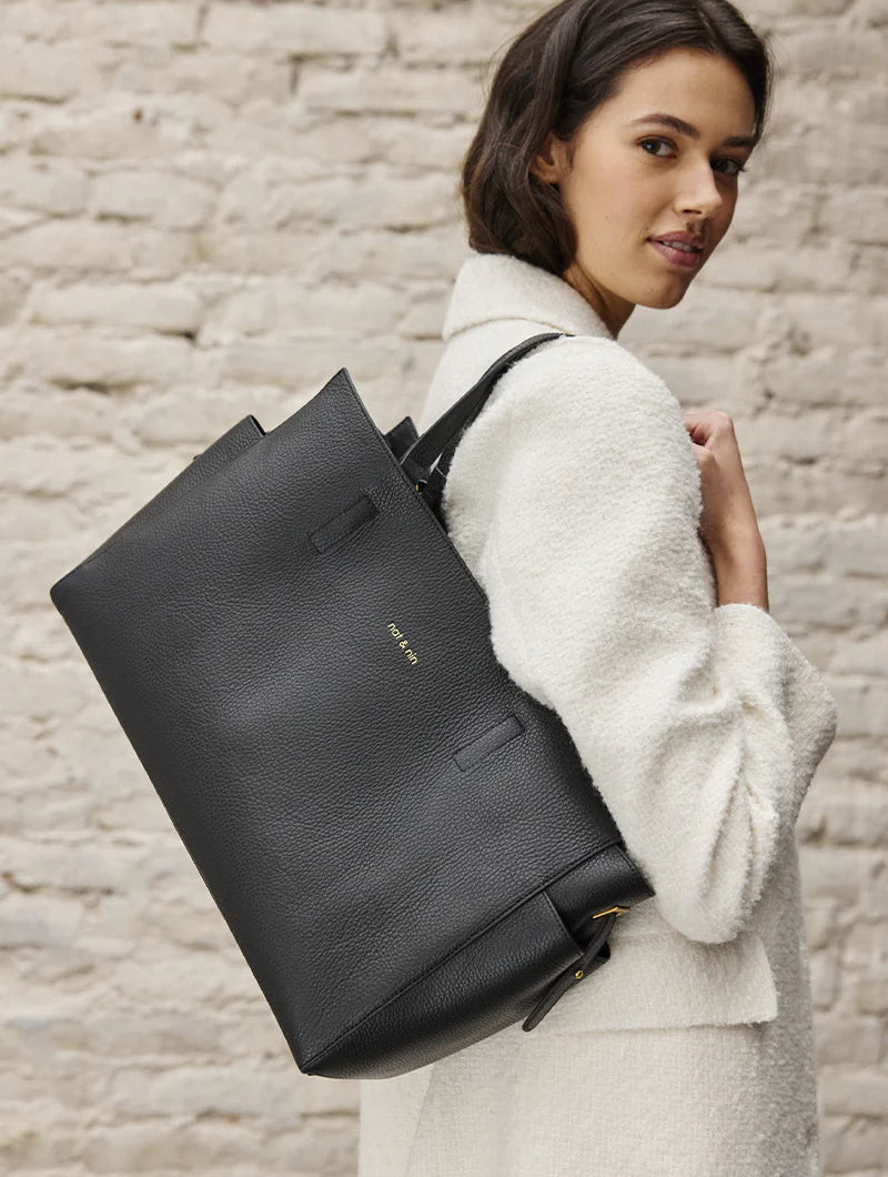 Sac Cabas - Dakota Noir grainé