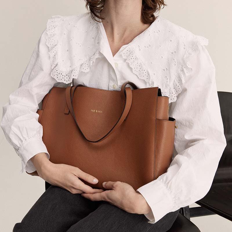 Sac Cabas - Dakota Noisette grainé