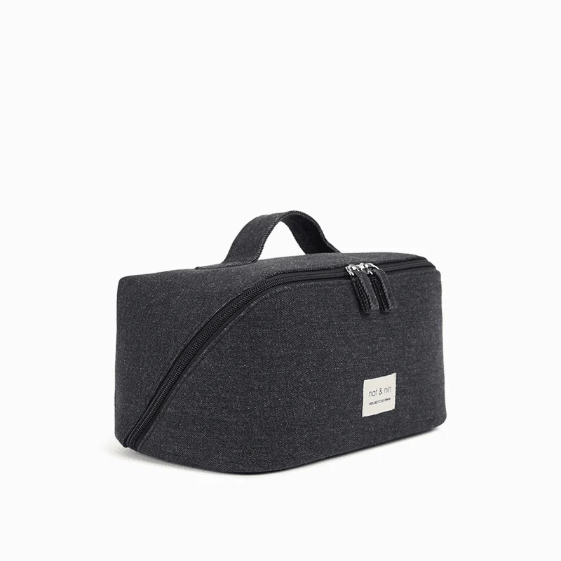 Trousse de toilette - Le départ Denim Gris