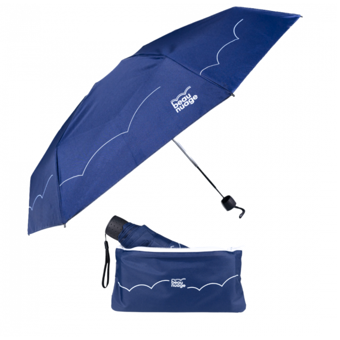 Parapluie - Mini bleu minuit