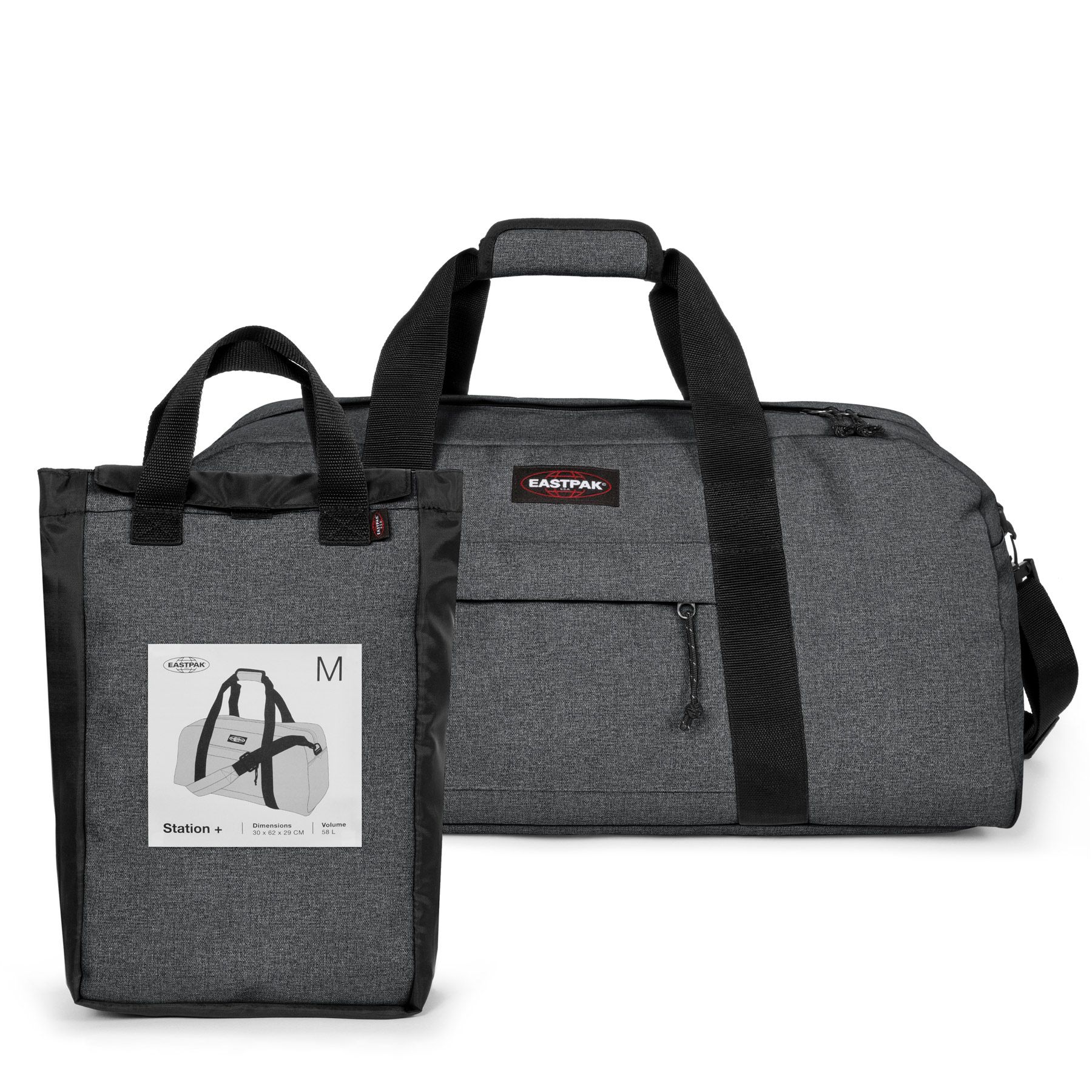 Sac de voyage - Standion+ M Black Denim