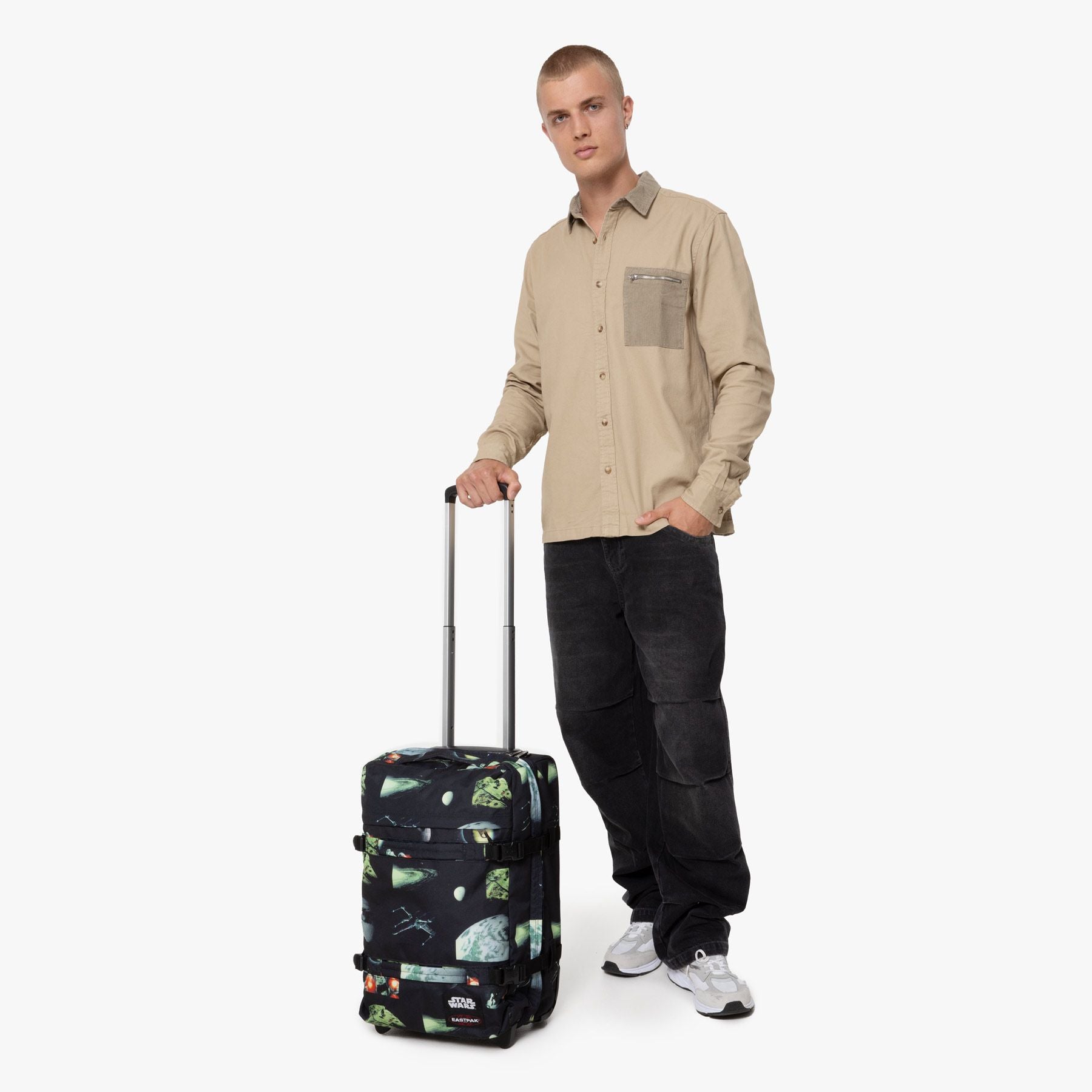 Sac de voyage à roulettes - TRANSIT'R S Star Wars Galaxy Black 51CM