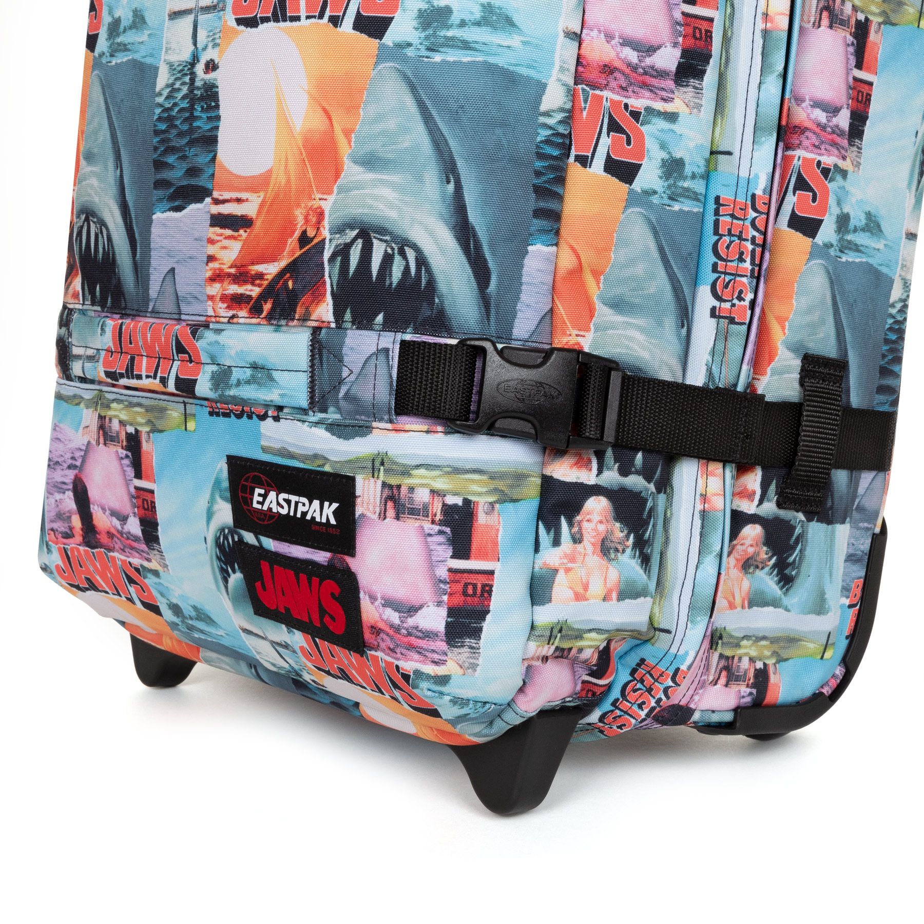 Sac de voyage à roulettes - TRANSIT'R S JAWS PRINT 51CM