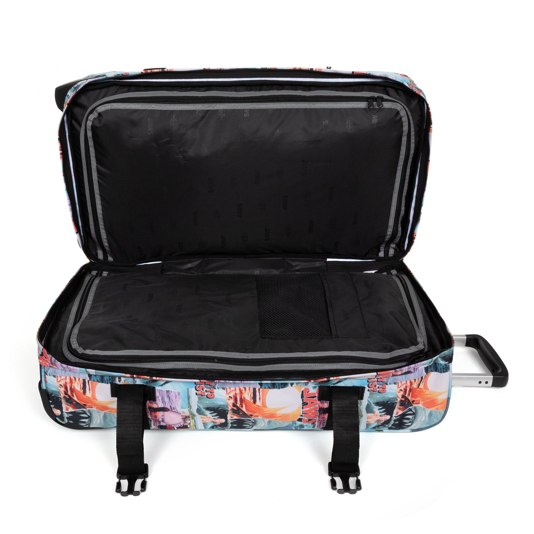 Sac de voyage à roulettes - TRANSIT'R M Jaws Print 67cm