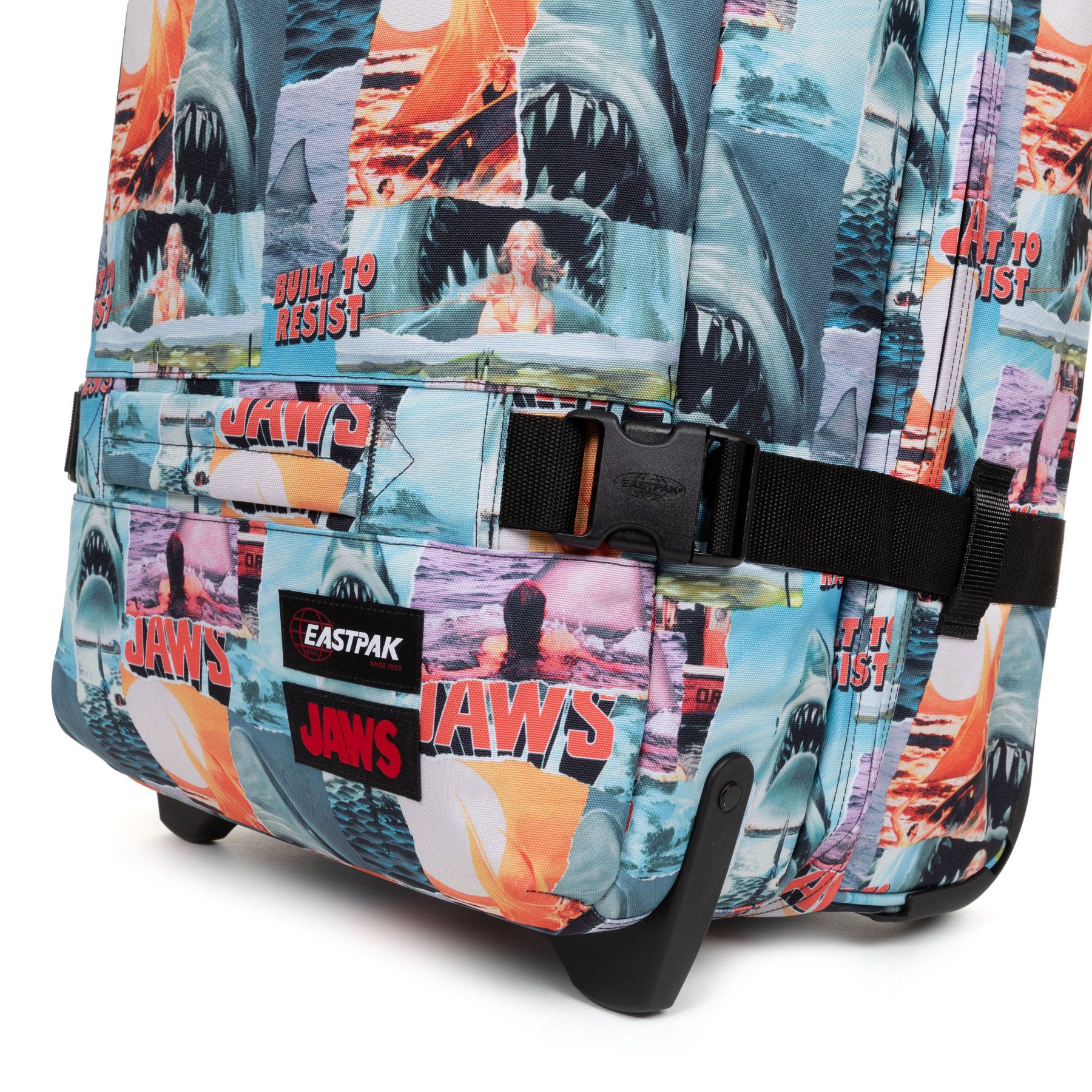 Sac de voyage à roulettes - TRANSIT'R M Jaws Print 67cm