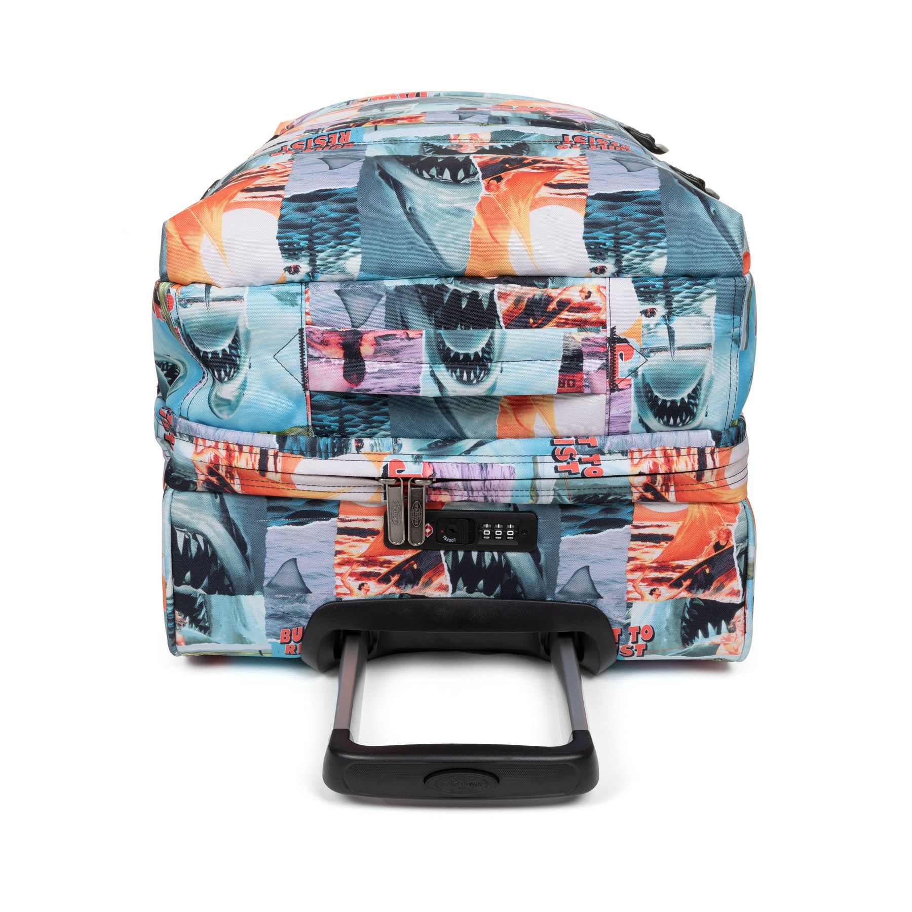 Sac de voyage à roulettes - TRANSIT'R M Jaws Print 67cm