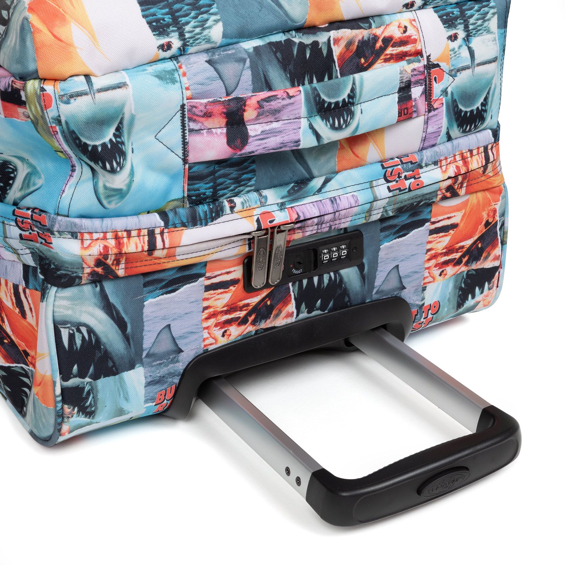 Sac de voyage à roulettes - TRANSIT'R M Jaws Print 67cm