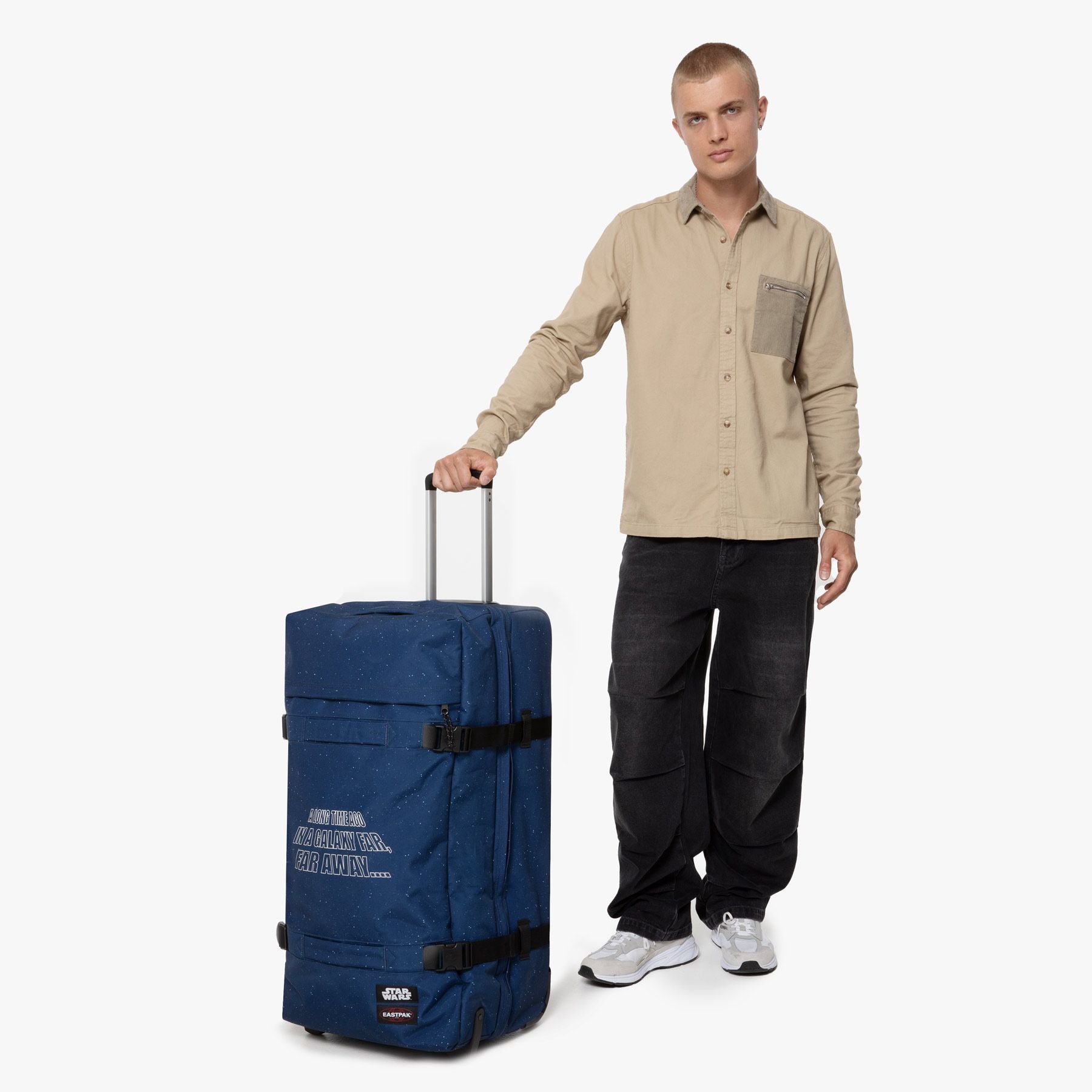 Sac de voyage à roulettes - TRANSIT'R L Star Wars navy 79cm