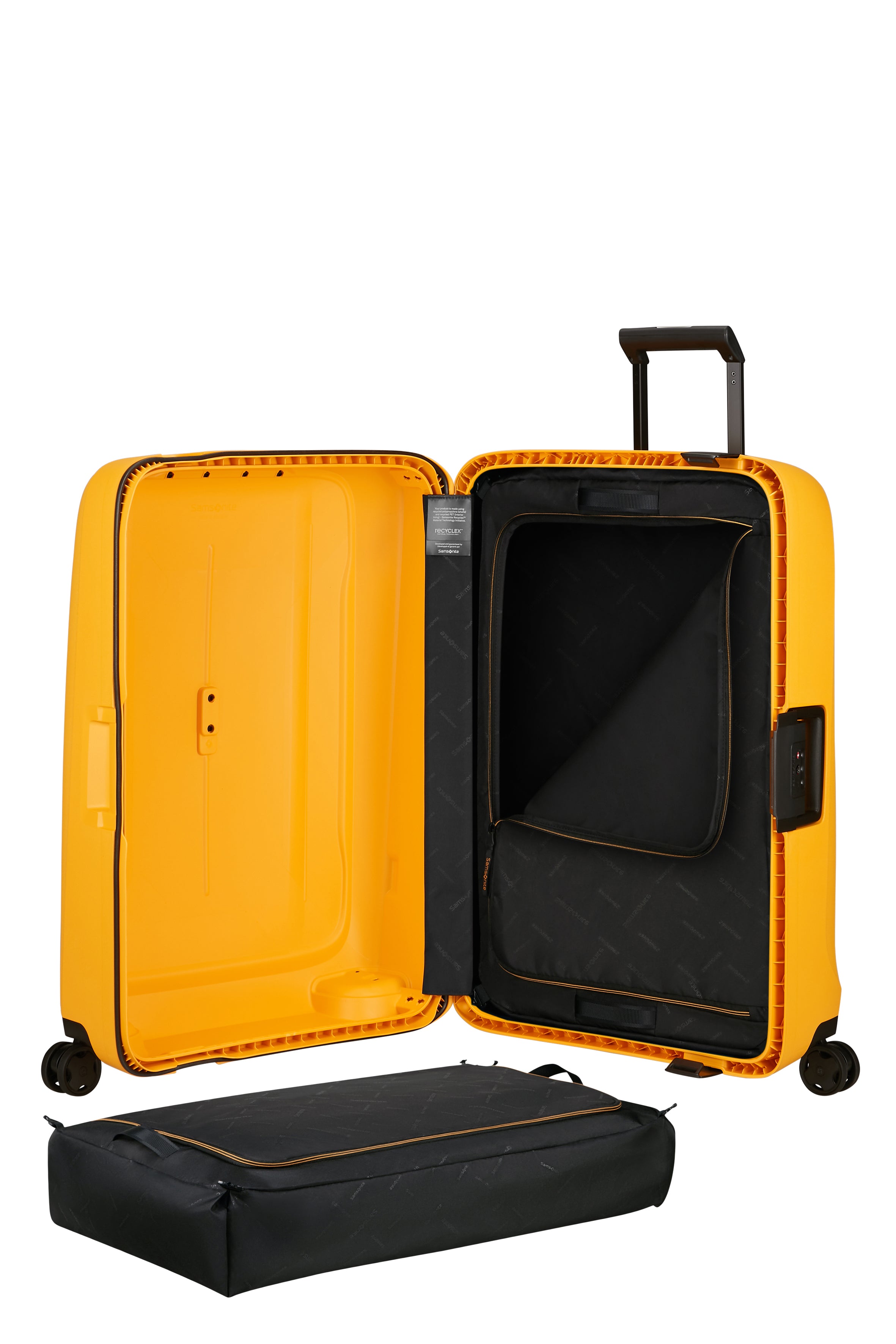 Valise 4 roues - Essens 69cm Radiant Yellow