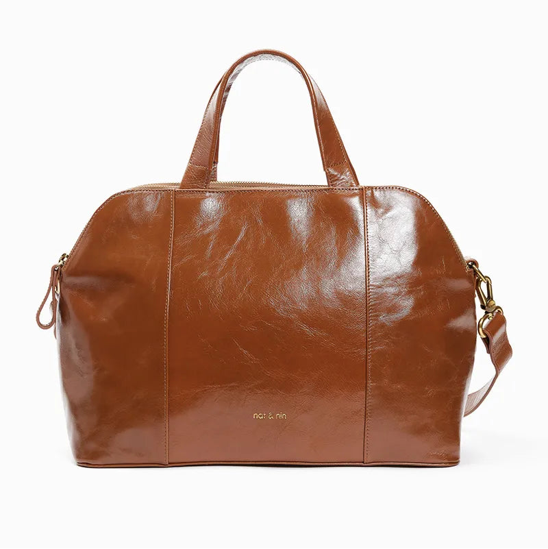 Sac à main - Jeanne Noir Cognac
