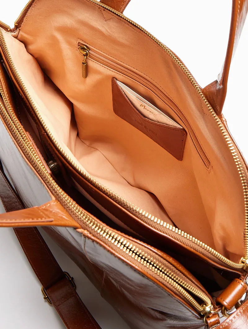 Sac à main - Jeanne Noir Cognac