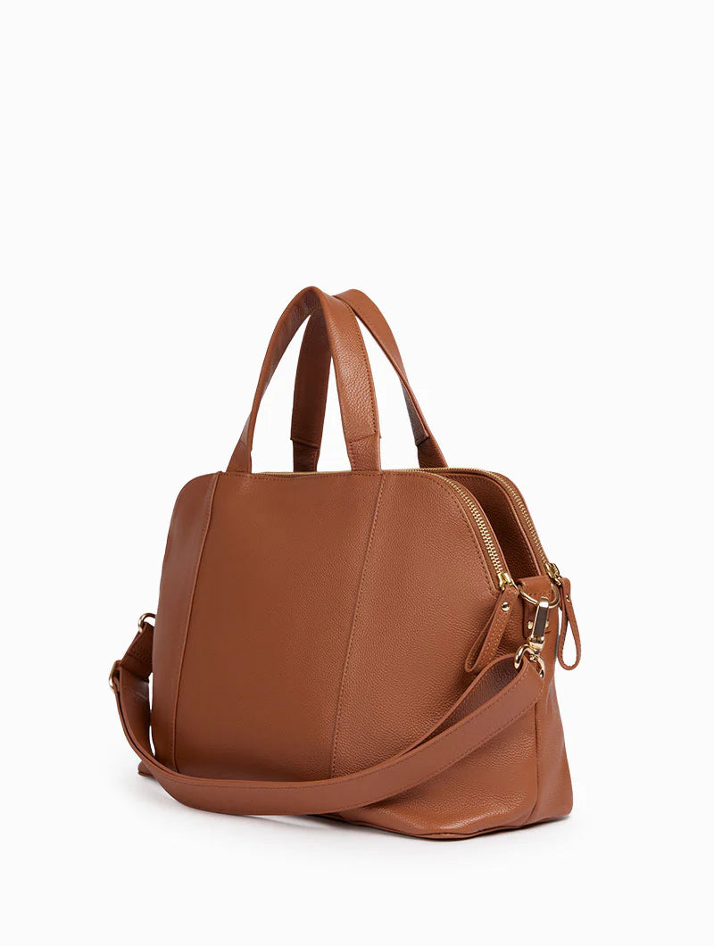 Sac à main - Jeanne Noisette grainé