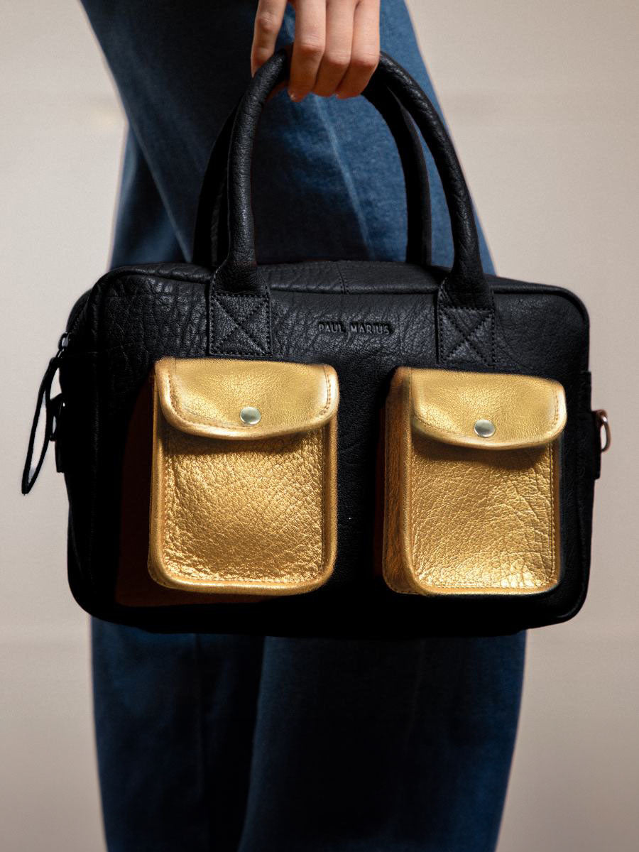 Sac à main - LeDandy S - Noir Doré
