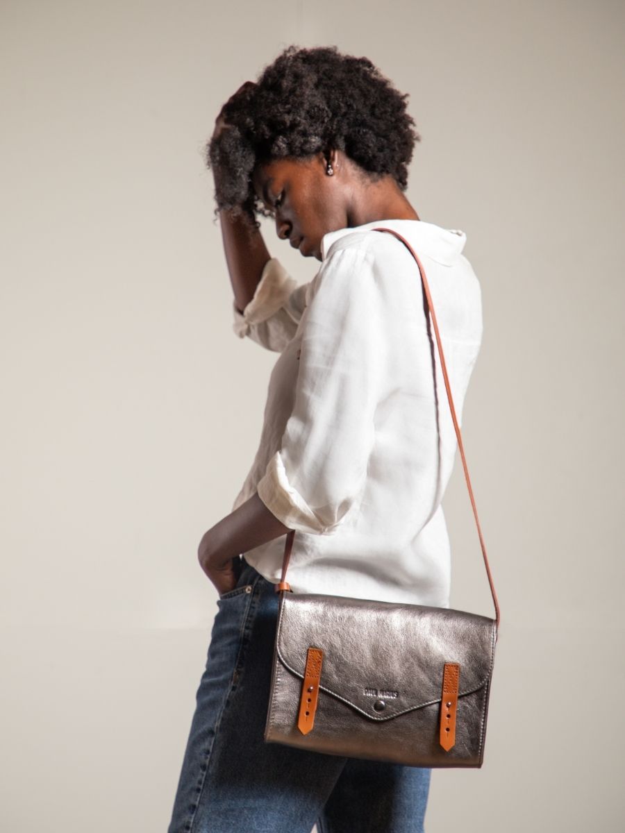 Sac Bandoulière - L'Indispensable - Acier