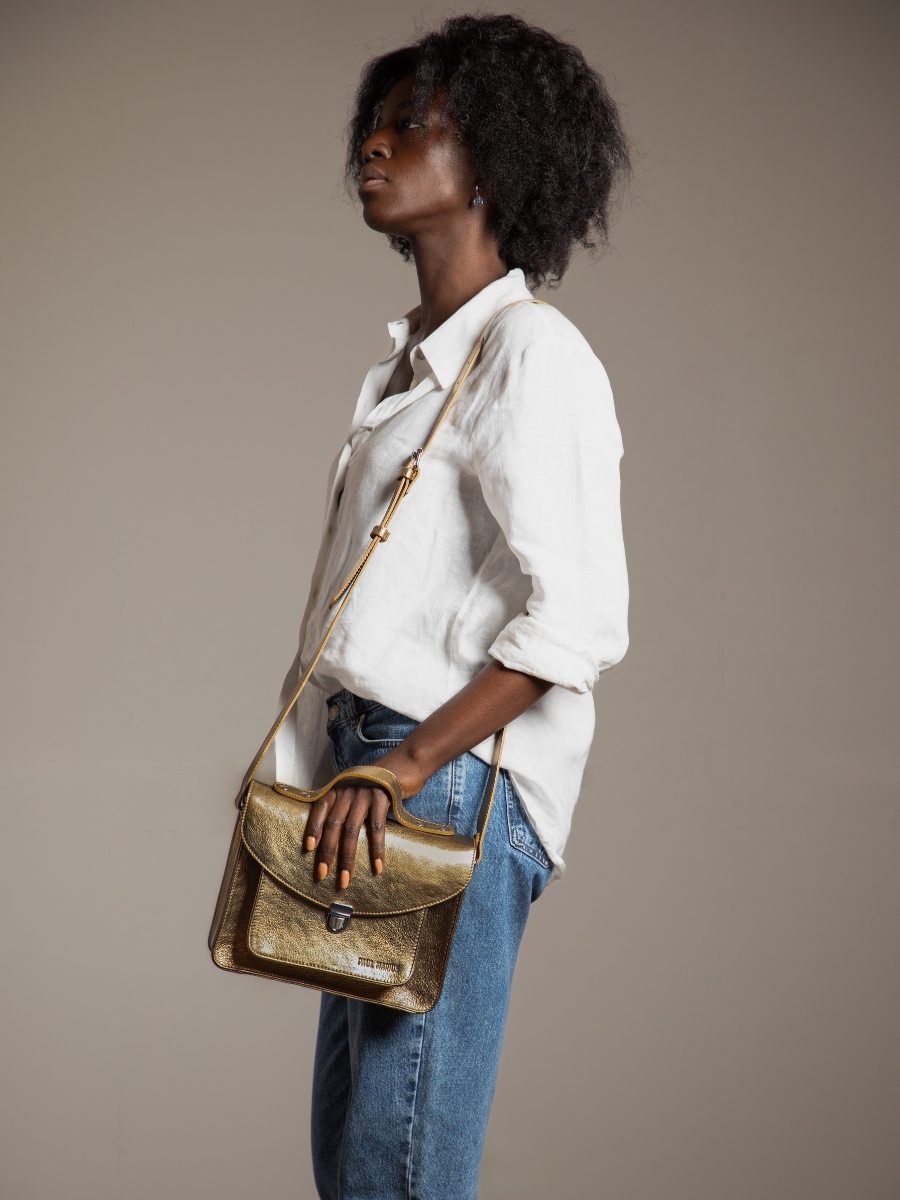 Sac Bandoulière - Mlle George - Bronze