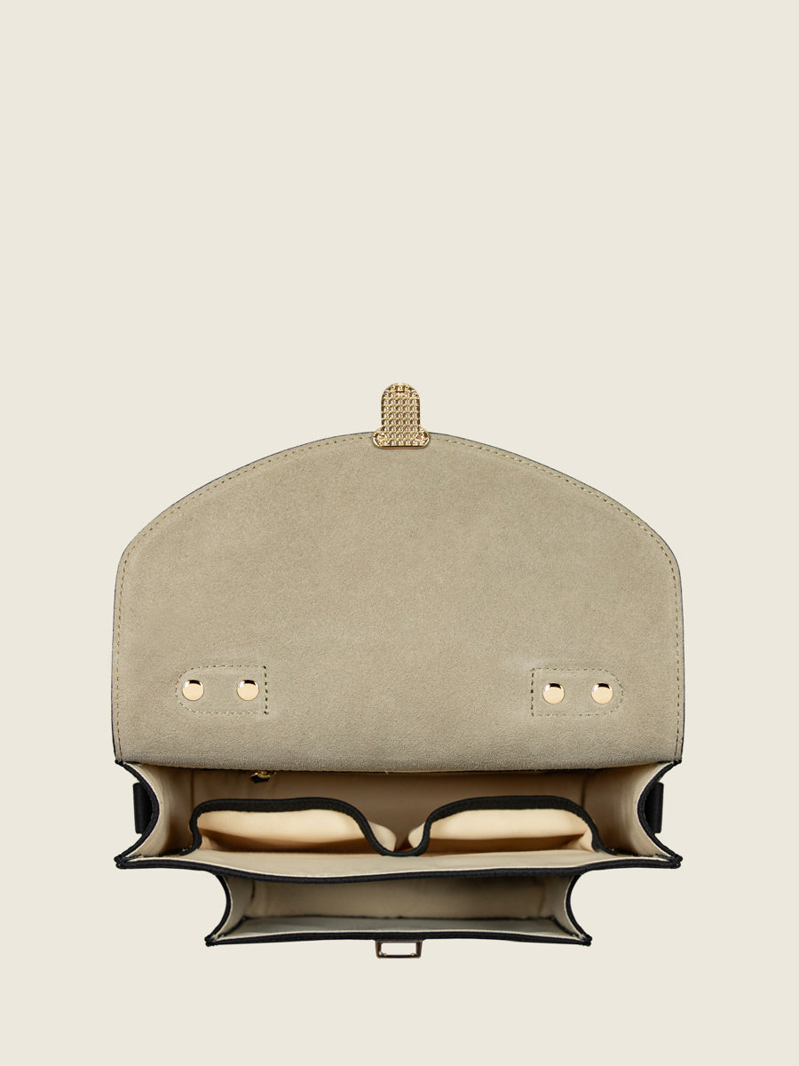 Sac Bandoulière - Mlle George 2 - Noir Charbon