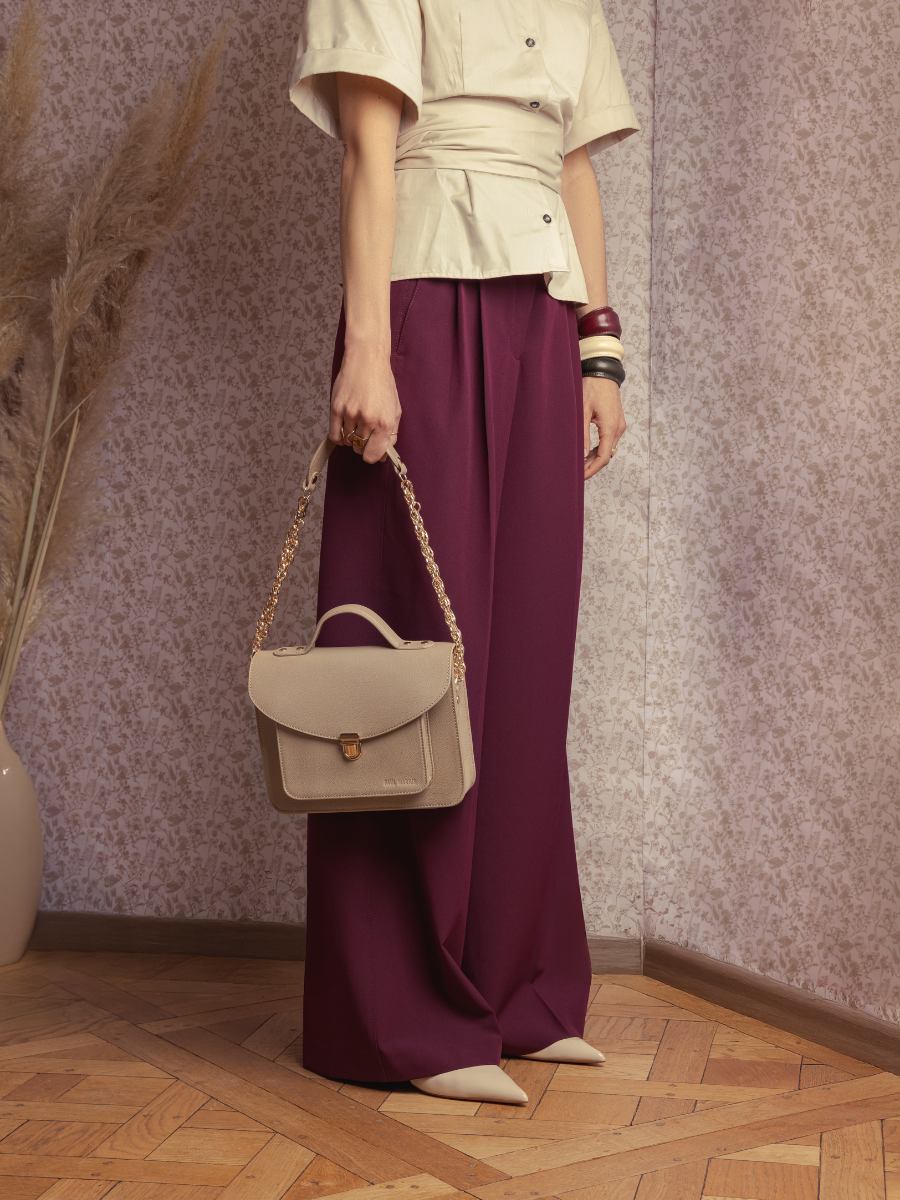 Sac Bandoulière - Mlle George 2 - Taupe