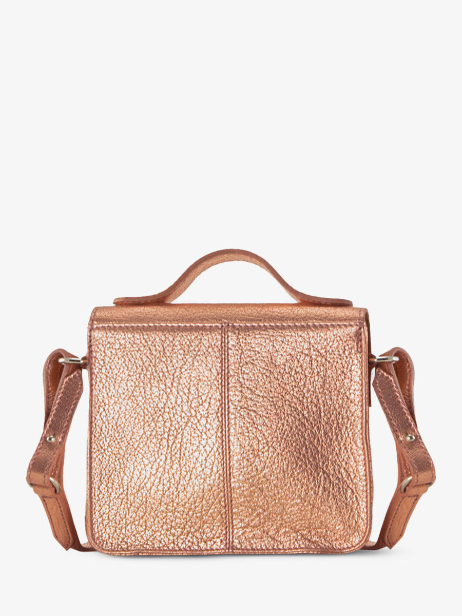 Sac Bandoulière - Mlle George XS - Or rose
