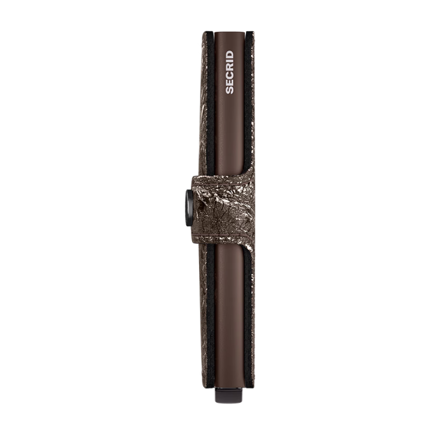 Porte cartes RFID - Miniwallet Crunch Bronze