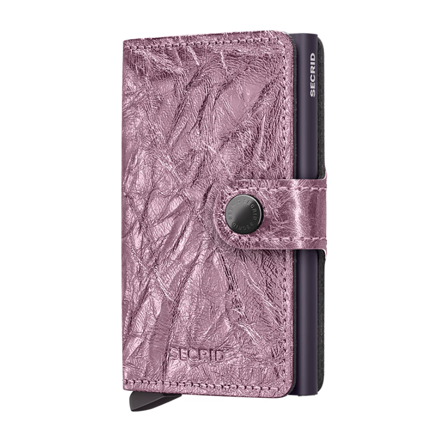 Porte cartes RFID - Miniwallet Crunch Pink