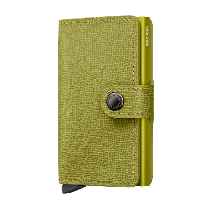 Porte cartes RFID - Miniwallet Crisple Lime