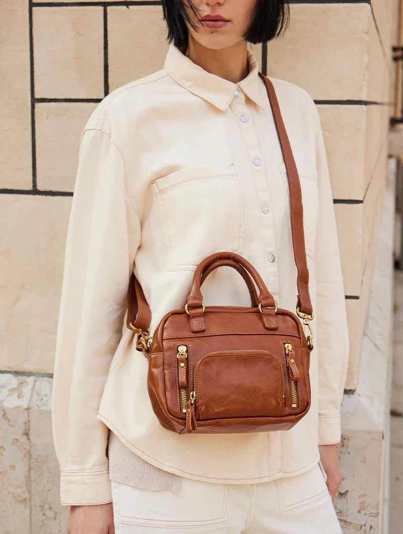 Sac à main - Micro Macy cognac