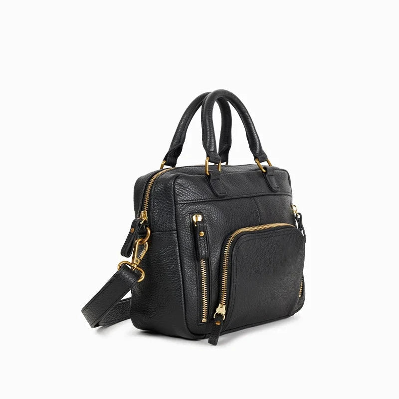 Sac à main - Mini Macy Noir grainé