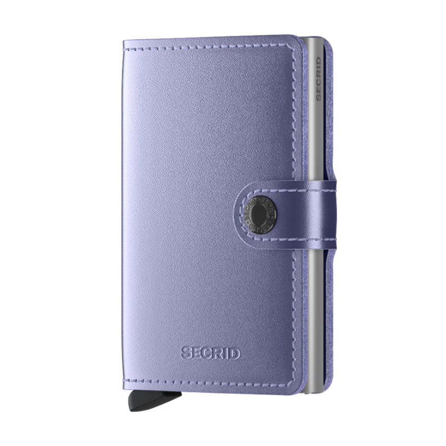 Porte cartes RFID - Miniwallet Metallic Lila