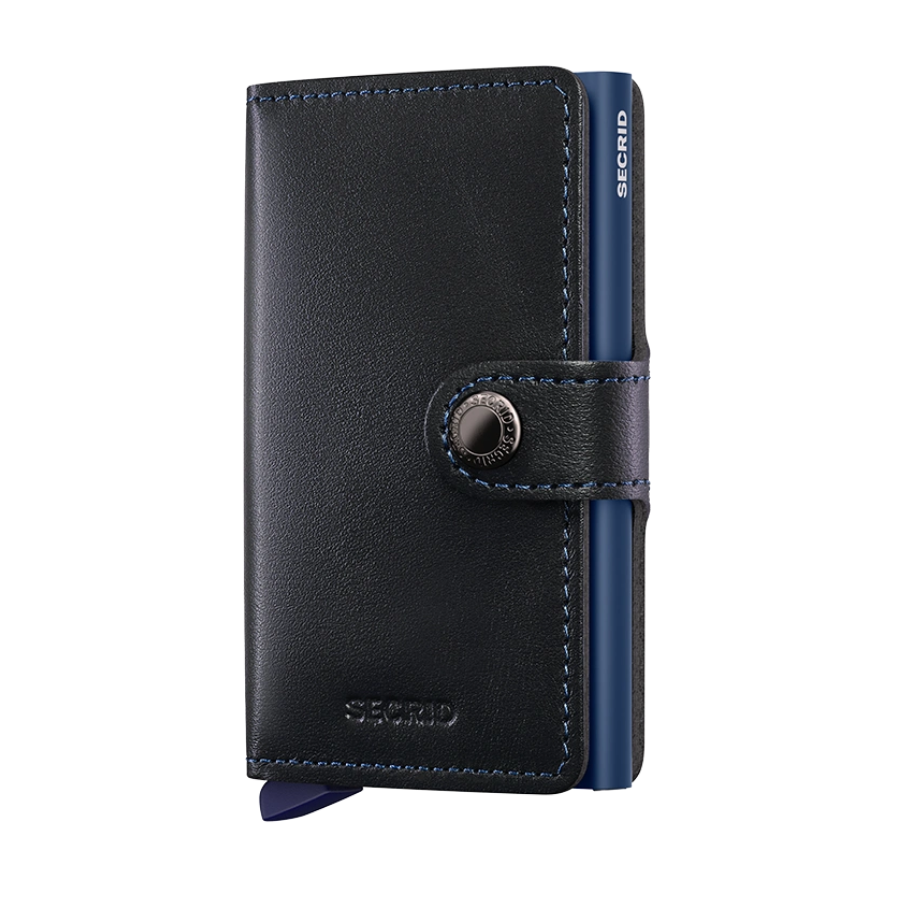 Porte cartes RFID - Miniwallet Original Black Navy