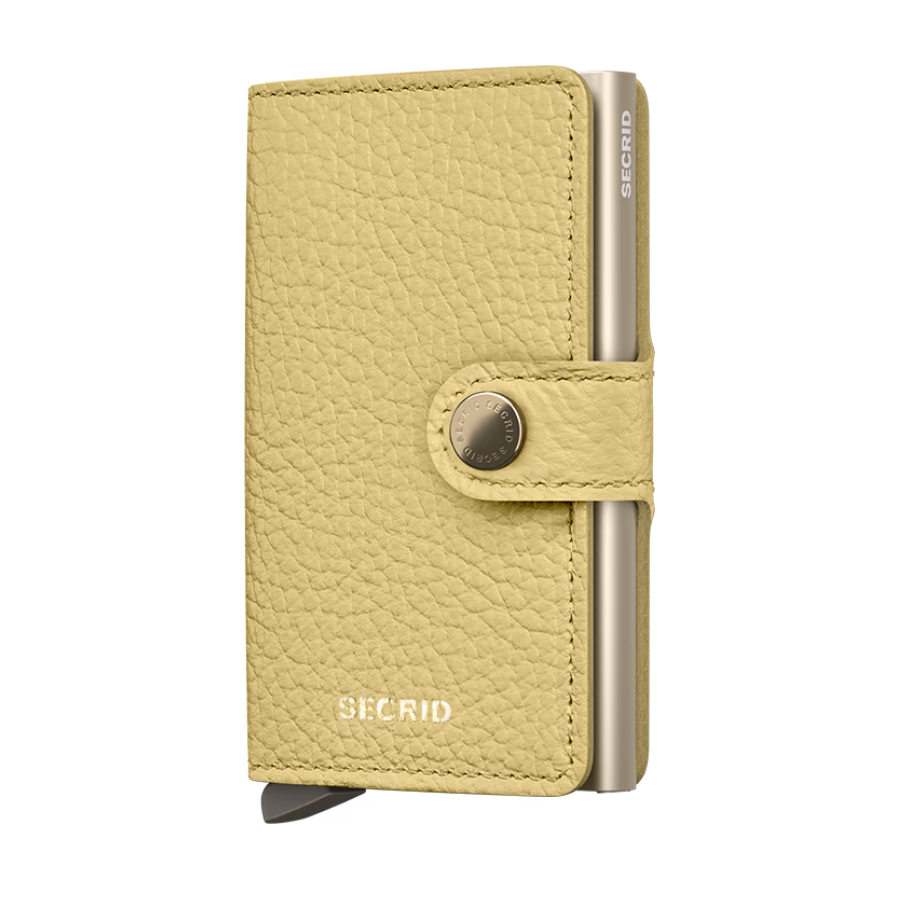 Porte cartes RFID - Miniwallet Pebble Yellow