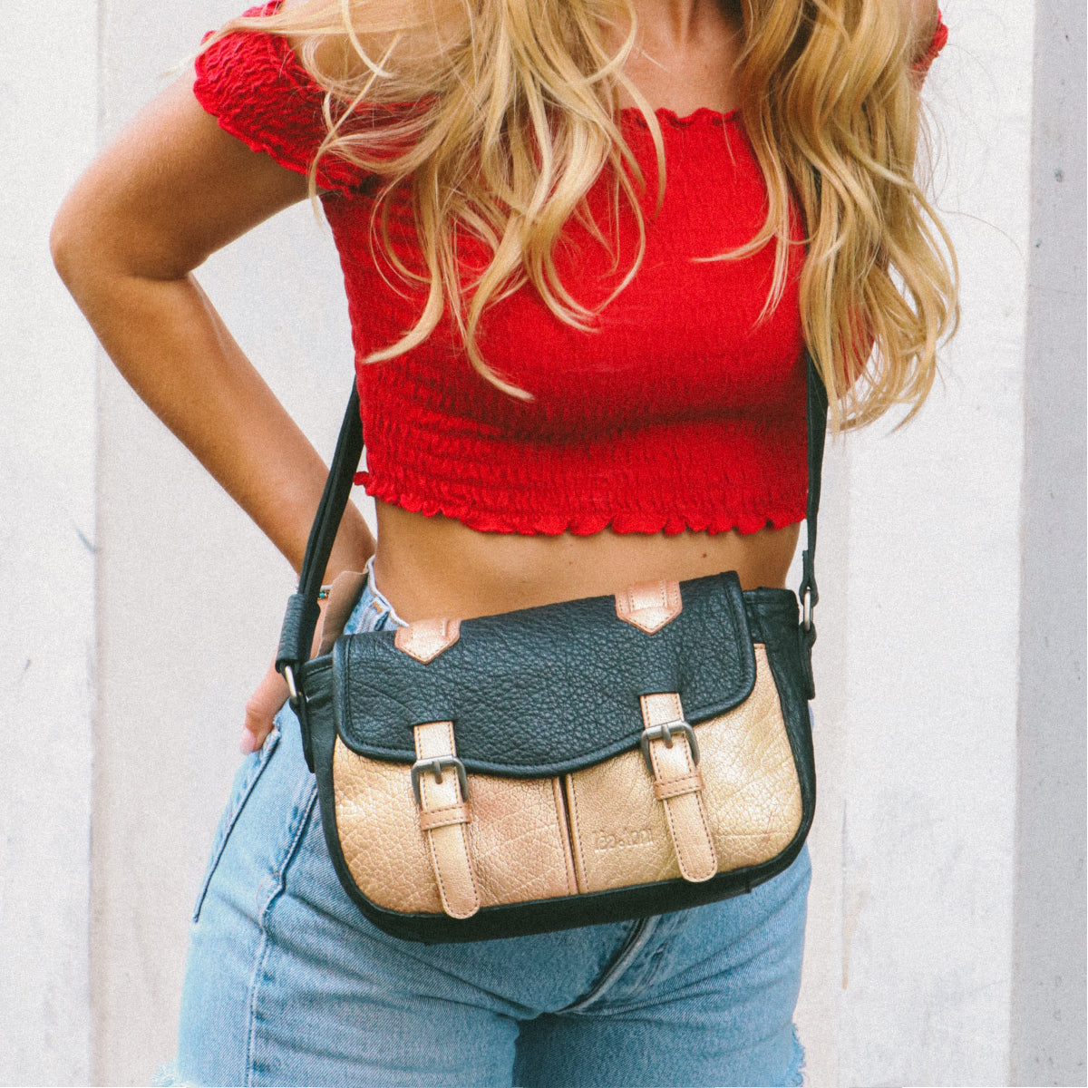 Sac bandoulière - Mini Loa Doré