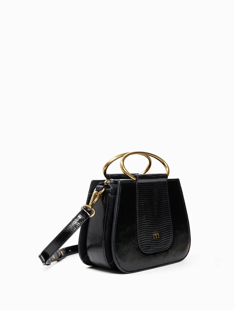 Sac bandoulière - Nancy Lézard Noir
