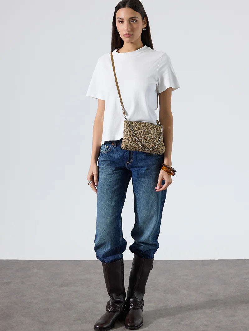 Pochette - Molly Léopard Beige