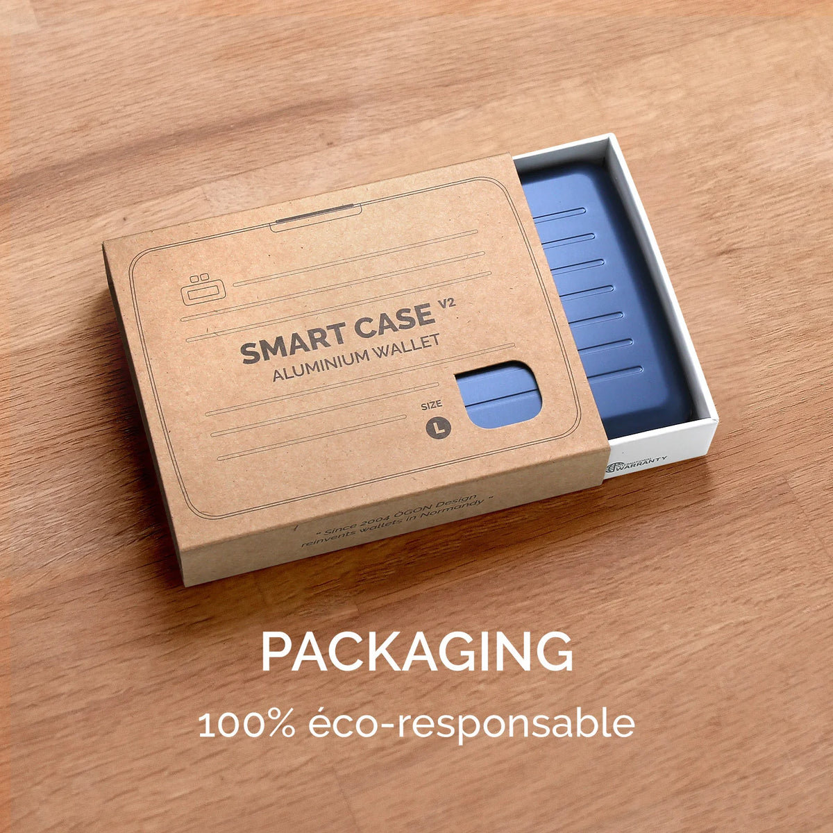 Portefeuille - RFID Smart Case V2 Large Opium Black