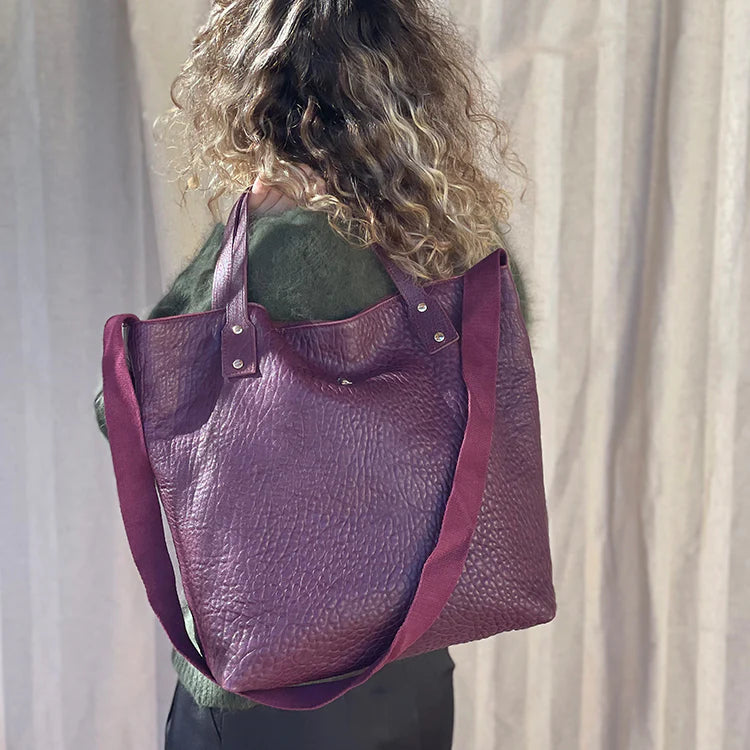 Sac Cabas - Ruban Bubble Brun