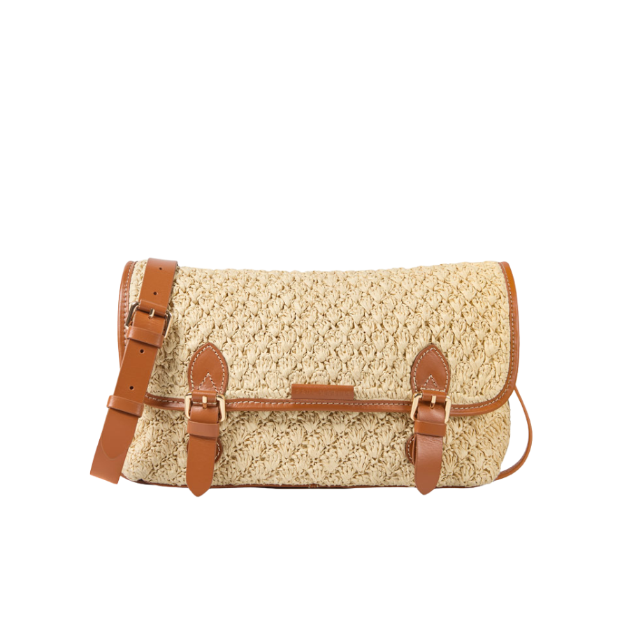 Sac Bandoulière - Loulou - Naturel/Cognac