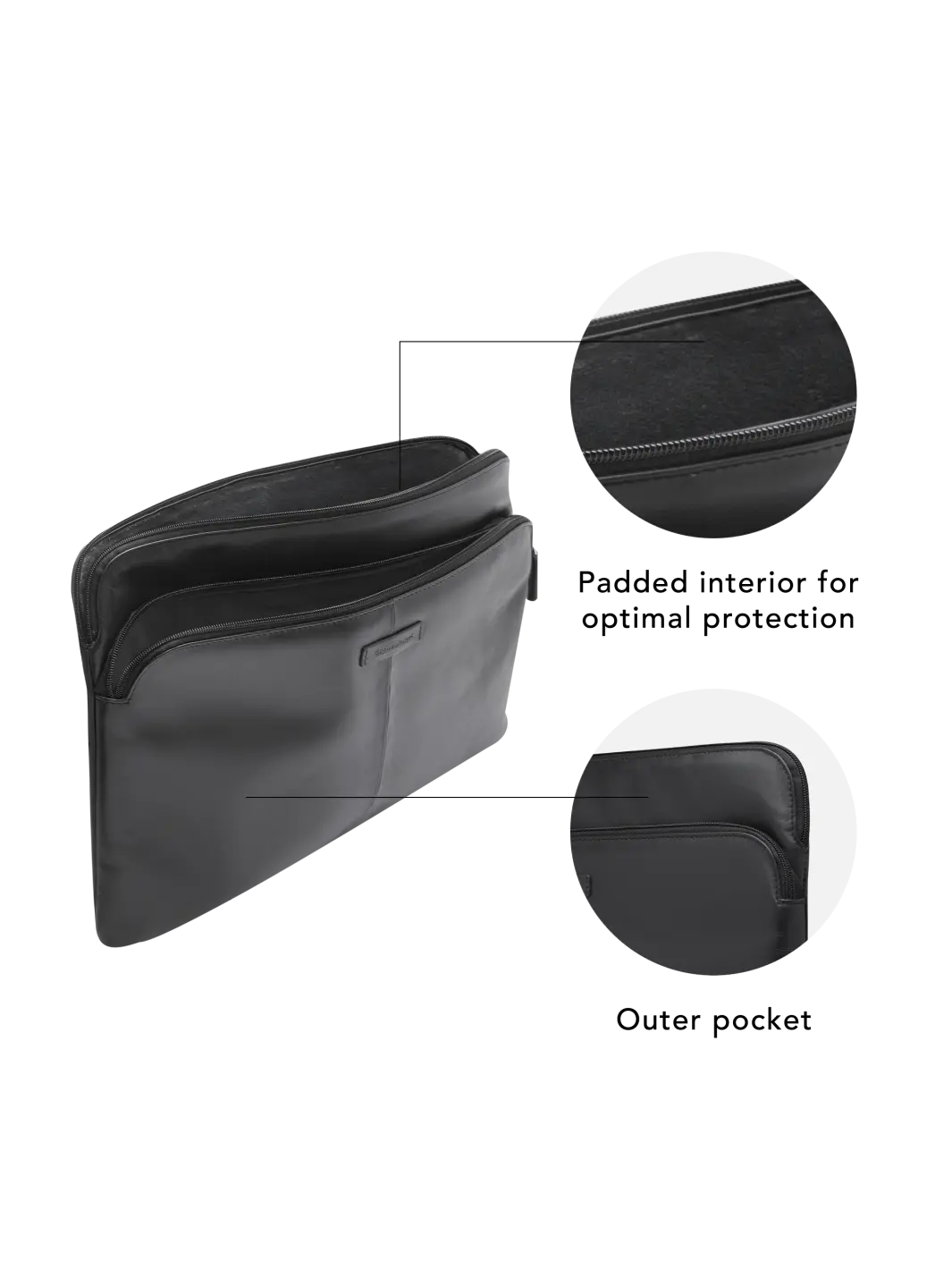 Housse ordinateur - Skagen+ Noir