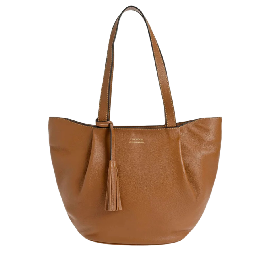 Sac Porté Épaule Zippé - Alma Brandy