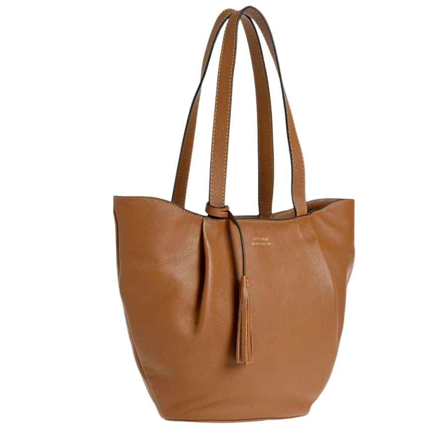Sac Porté Épaule Zippé - Alma Brandy