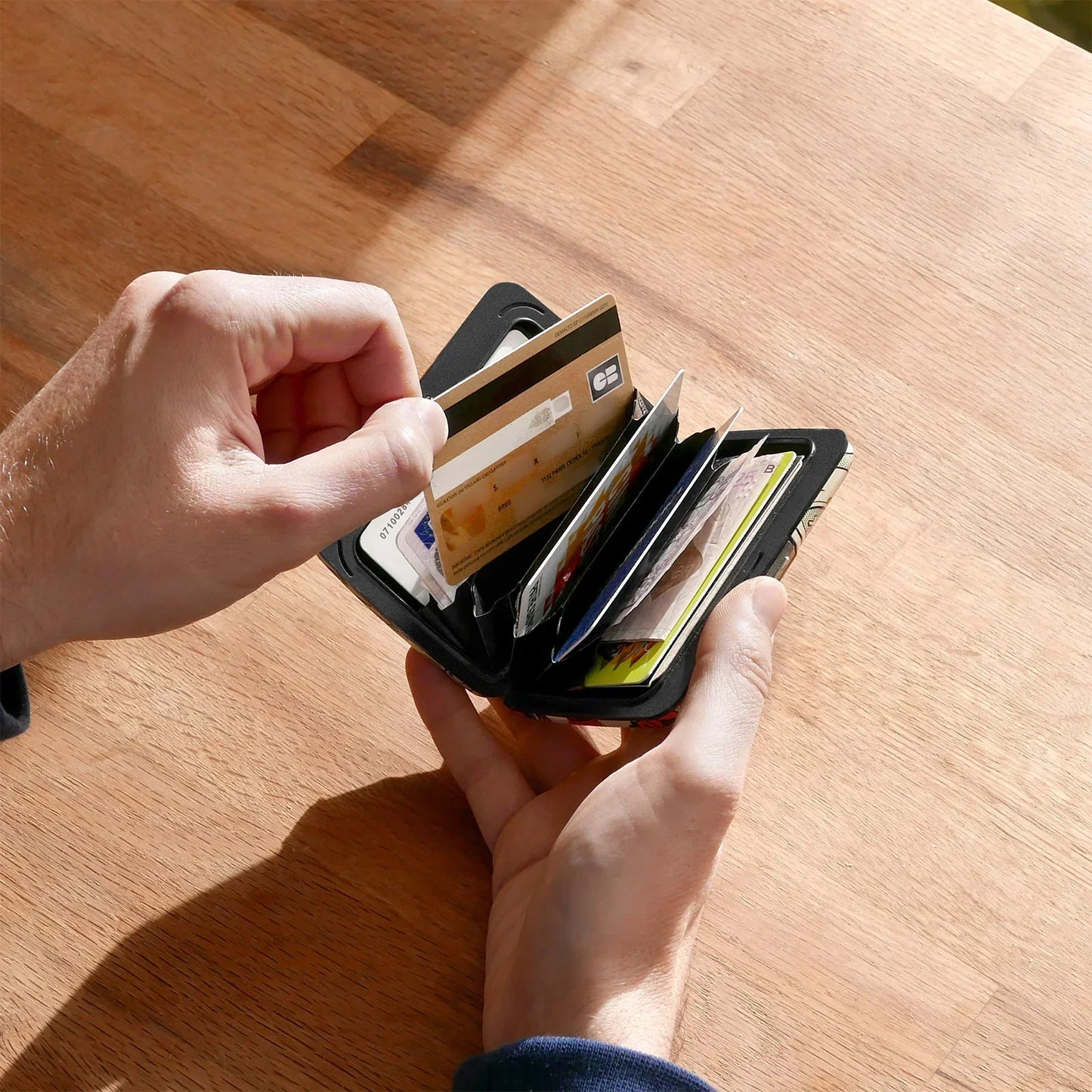 Portefeuille - RFID Smart Case V2 Navy