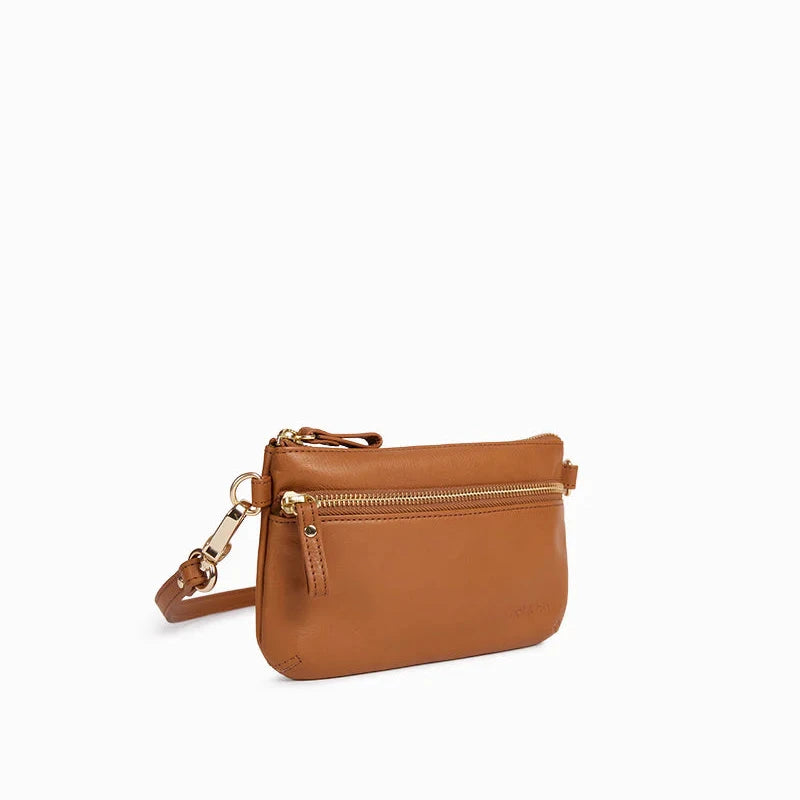 Pochette bandoulière - Vicky 2 Épice Lisse