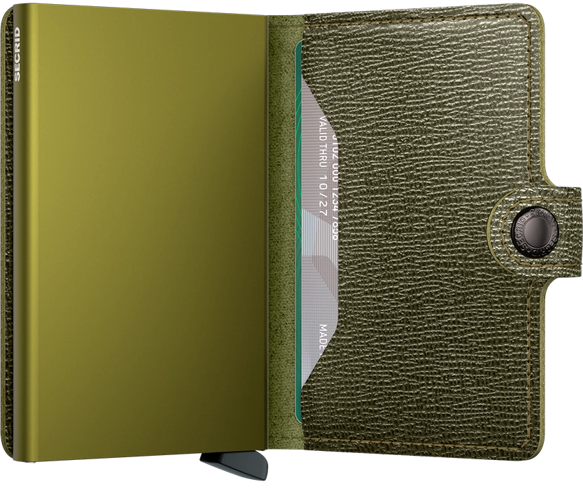 Porte cartes RFID - Miniwallet Crisple Kelp