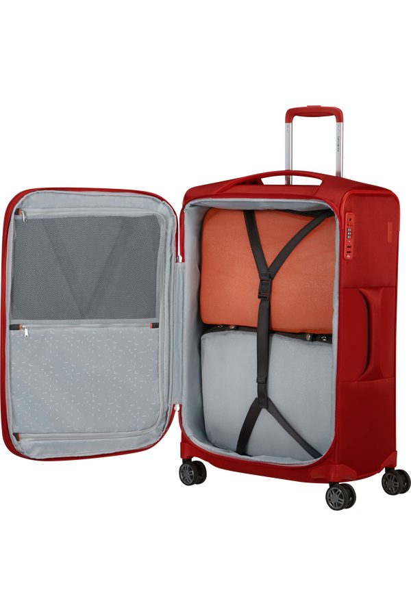 Valise 4 roues- Re-lite Poppy Red 67cm