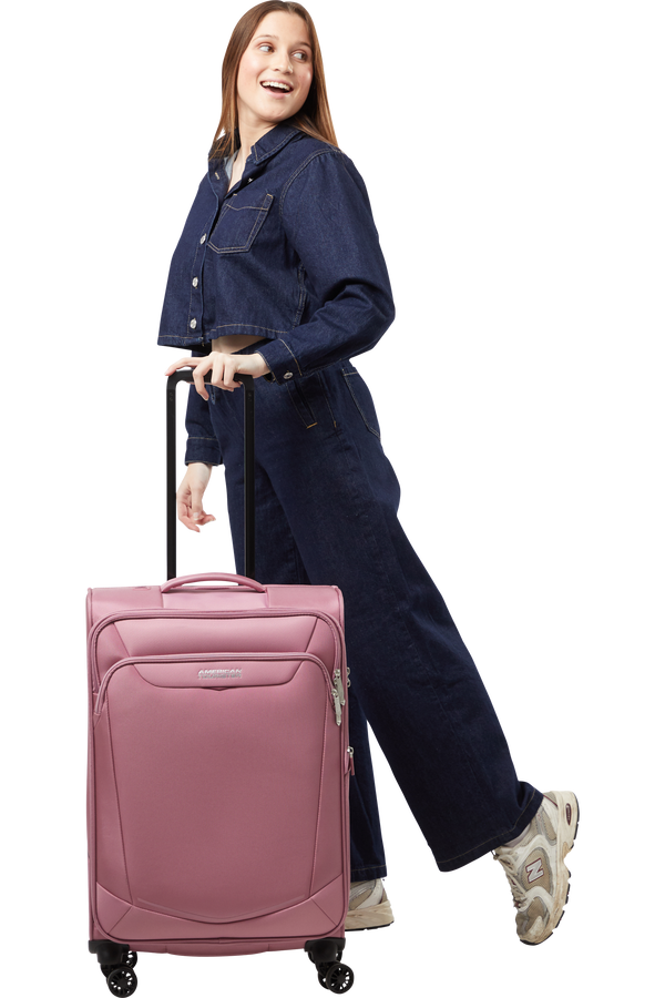 Valise 4 roues - SummerRide 69cm Lilas Pink