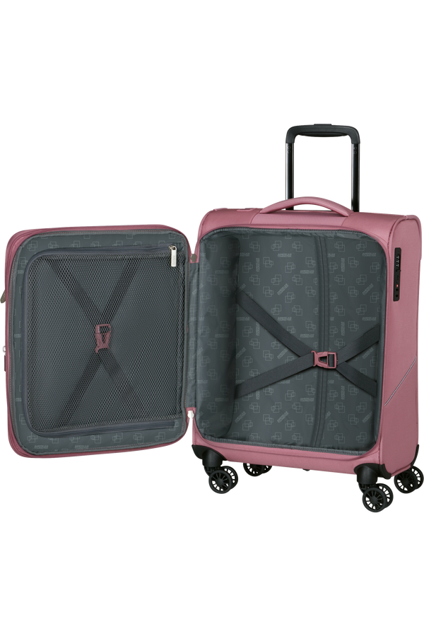Valise 4 roues - SummerRide 55cm Lilas Pink